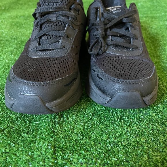 Skechers Work Relaxed Fit D'Lux Walker Memory Foam Ultra-Lightweight Shoes 8 - Picture 12 of 12